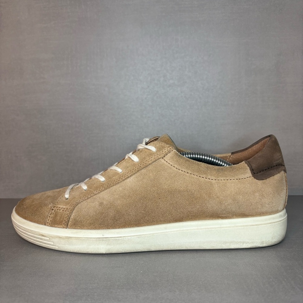 Ecco | Soft 7 Suede Shoes - Cream Tan ; Womens 9.5
